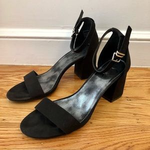 143 Girl Women’s Suede Block Heels - Size 8